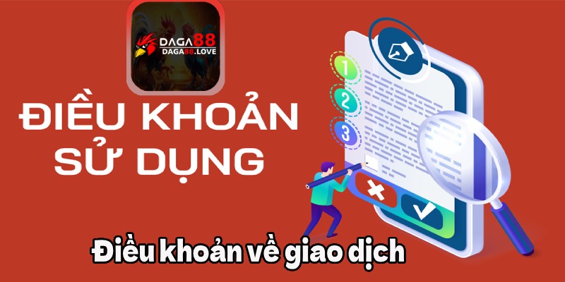 Điều khoản về giao dịch