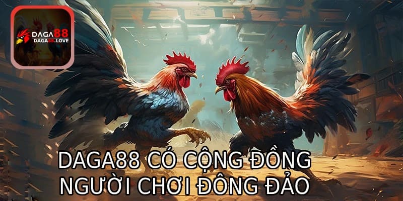 DAGA88 có cộng đồng người chơi đông đảo